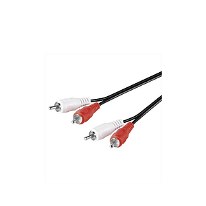 Cablu 2x RCA 2.5m ecranat cupru Goobay