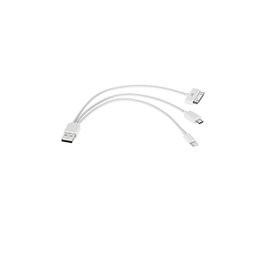 Cablu adaptor 3in1 USB la mini USB micro USB iPhone 30 pini