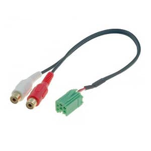 Cablu adaptor Aux RCA Renault 4CarMedia
