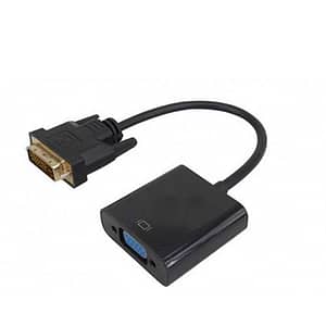 Cablu adaptor DVI-D 24+1 tata la VGA mama 0.2m