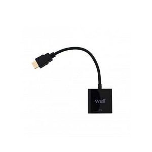 Cablu adaptor HDMI tata la VGA mama Well