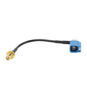Cablu adaptor mama Fakra - SMA mama in unghi drept 10 cm JC Antenna AD.ANT.006