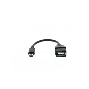 Cablu adaptor OTG USB mama - mini USB tata cablu 8cm Well