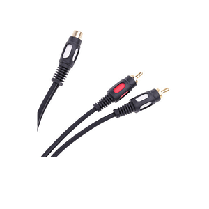 Cablu adaptor RCA mama la 2x RCA tata 0.25m