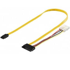 Cablu adaptor sata data power la sata si molex 5.25 Goobay