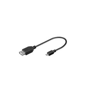 Cablu adaptor USB A mama la micro USB tata OTG Goobay