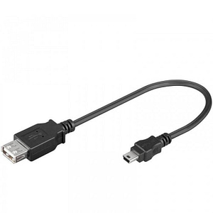 Cablu adaptor USB A mama la mini USB tata 20cm Goobay