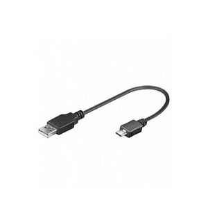 Cablu adaptor USB A tata la micro USB tata 10cm Goobay