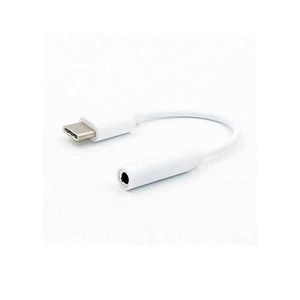 Cablu adaptor USB Type C tata - Jack 3.5 mm mama STEREO 11cm Well