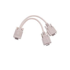 Cablu adaptor VGA la 2 VGA mama Cabletech