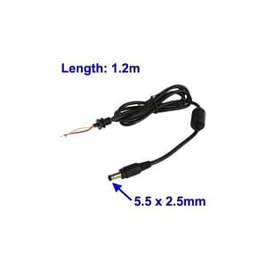 Cablu alimentare laptop mufa 5.5x2.5 mm 90W 1.2m