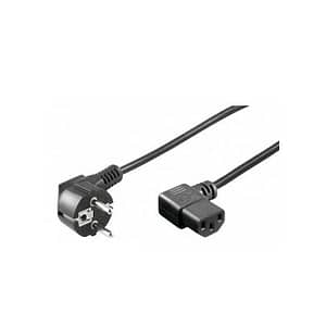 Cablu alimentare PC 2m schuko 90 grade la IEC320-C13 90 grade Goobay