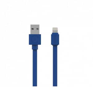 Cablu alimentare sincronizare de date USB - Lightning 1.5m albastru Allocacoc