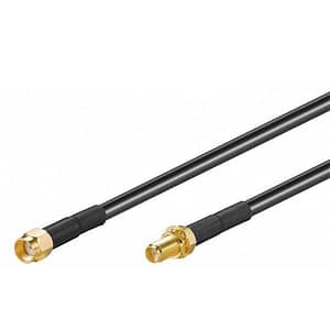 Cablu antena wireless conector SMA 3m RG58 cupru Goobay