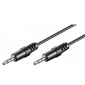 Cablu audio 0.6m 3.5 mm stereo tata la 3.5 mm stereo tata Goobay