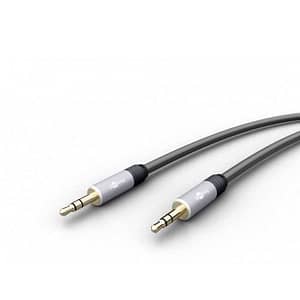 Cablu audio jack stereo 3.5 mm tata - 3.5 mm tata dublu ecranat 3m Goobay Plus