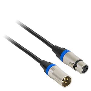 Cablu audio PROFESIONAL XLR tata - XLR mama 0.6m 18-5590 BST