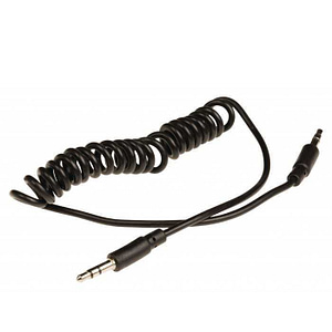 Cablu audio spiralat 3.5 mm tata - 3.5 mm tata 1m Valueline