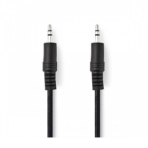 Cablu Audio Stereo Jack 3.5 mm tata - 3.5 mm tata 0.5m Nedis