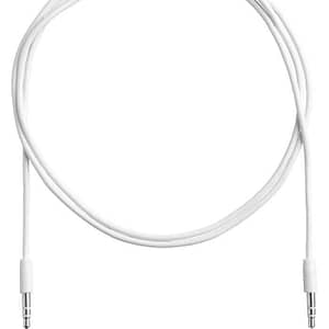 Cablu audio stereo Jack 3.5 mm tata-tata 1m alb eSTUFF