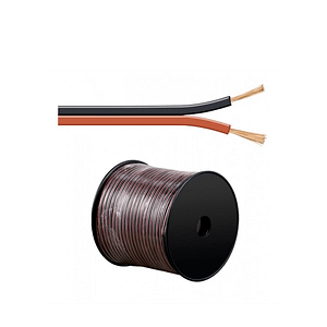 Cablu boxe 2x4mm CCA rosu/negru Goobay 15025