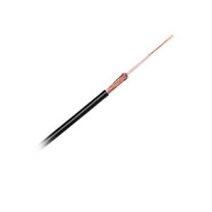 Cablu coaxial RG174 50 ohmi 2.8mm PVC negru CABLETECH
