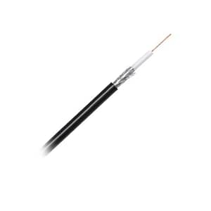 Cablu coaxial RG58 50 ohmi 5mm PVC negru Cabletech