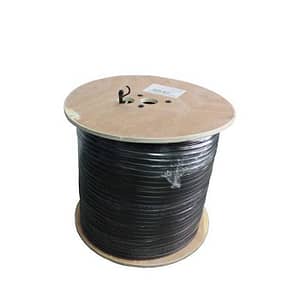 Cablu coaxial RG6 cu sufa 75R cupru ecranat cu folie Al +fire CUPRU 48x0.12mm Well
