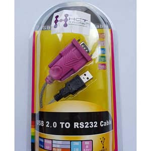 Cablu convertor USB la DB9 serial RS232 Windows Vista 7 10 1.5m