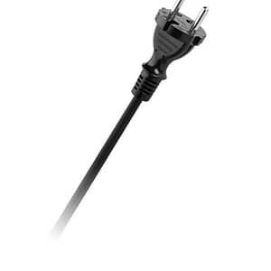Cablu cu stecher schuko H05RR-F 2x1mm2 5m negru URZ1231