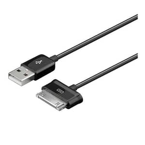 Cablu date/incarcare USB - Samsung Galaxy Tab 1.2m negru 62004-H
