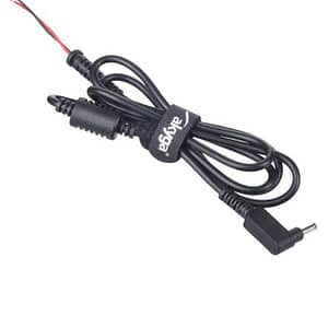 Cablu DC 4.0/1.35 mufa in unghi 0.5mm2 negru 1.2m AKYGA AK-SC-32