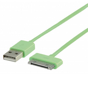 Cablu de alimentare si transfer date pentru iPod iPhone iPad 1m verde VALUELINE
