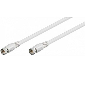 Cablu de antena ecranat F tata-tata 7.5m Goobay
