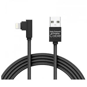 Cablu de date-incarcare Iphone Lightning Gamer 90 negru 2m 2A Delight