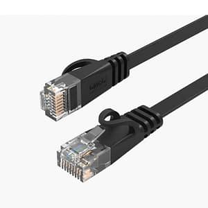 Cablu de retea Cat6 5m plat negru Orico PUG-C6B