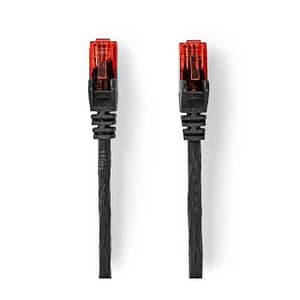 Cablu de retea UTP Nedis Cat6 patch cord 50m 1GB RJ45-RJ45 negru