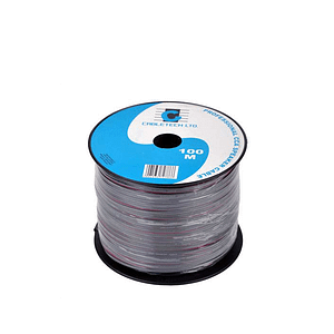 Cablu difuzor CCA 2x0.50mm negru Cabletech KAB0355
