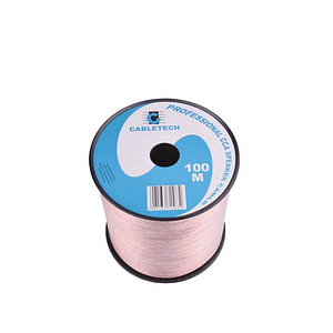 Cablu difuzor CCA 2x2.50mm transparent Cabletech KAB0360