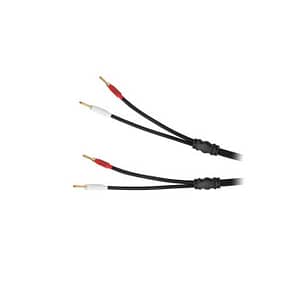 Cablu difuzor Profesional cu mufe tip banana 3m AWG16 1.5mm cupru Kruger&Matz KM0334