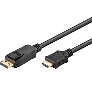 Cablu DisplayPort v1.2 - HDMI v1.4 3m 4K/30Hz Goobay 64837