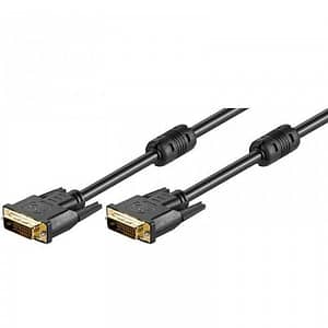 Cablu Dvi dual link 3m Dvi-d 24+1 la Dvi-d 24+1 Goobay