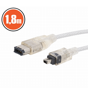 Cablu Fire-wire tata 4p la tata 6p 1.8m