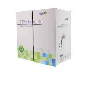 Cablu FTP CAT5e 8 fire din cupru 0.50mm Well