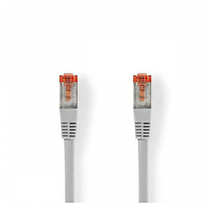 Cablu FTP CAT6 patch cord 2m gri RJ45-RJ45 Nedis