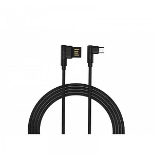 Cablu Golf Pudding Micro USB 48M 1m 2.4A negru