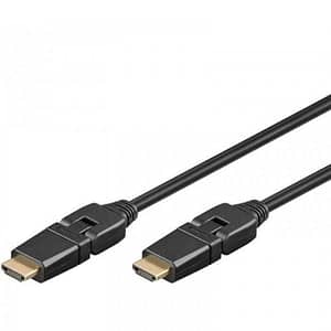 Cablu HDMI 360 3m V1.4 Ethernet 3D 4K UltraHD 2160p 30Hz Goobay