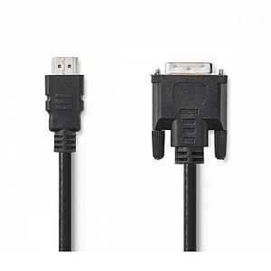 Cablu HDMI - DVI 21+1 Pini 2m NEDIS