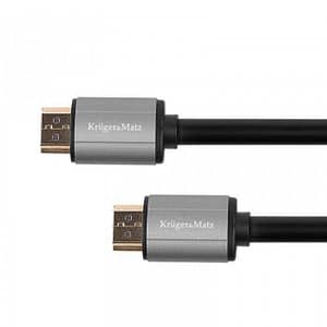 Cablu HDMI - HDMI 1m V2.0 4K UHD 60Hz Basic KRUGER&MATZ