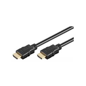 Cablu HDMI2.0v cu ethernet 19p tata - HDMI 19p tata aurit OFC 1m WELL